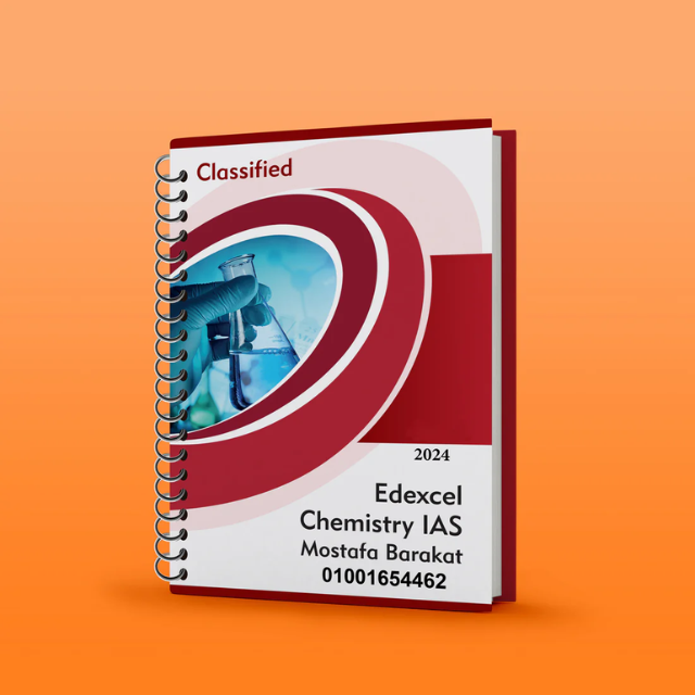 Edexcel A.S Chemistry (WCH1) Classified With Answers Unit 1,2 Mostafa Barakat